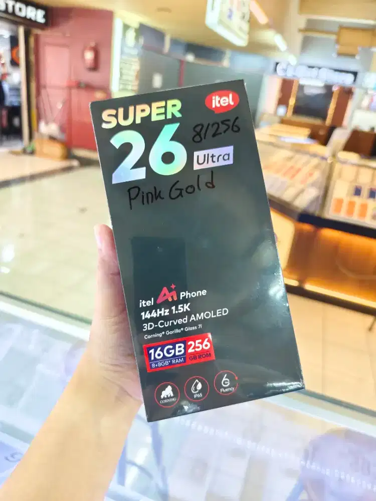 PROMO ITEL S26 ULTRA 8/256 NEW GARANSI RESMI