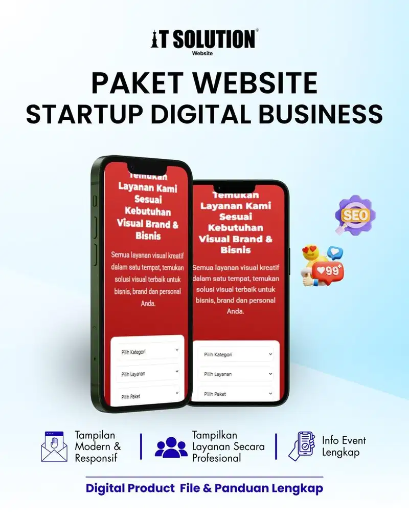 Pembuatan Website Company Profile Profesional dan Modern