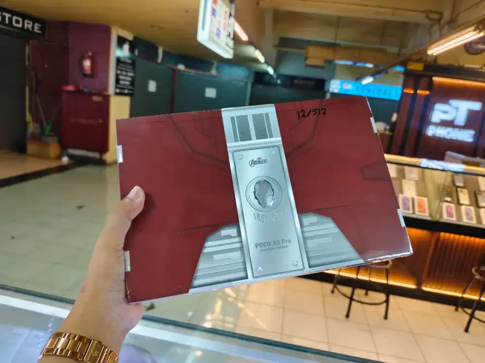 PROMO POCO X8 PRO 5G 12/512 IRON MAN NEW GARANSI RESMI