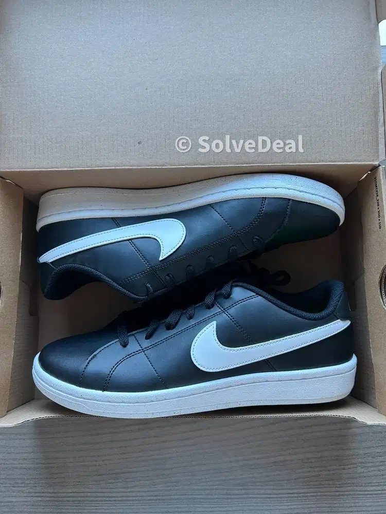 Sepatu Nike Court Royale 2 Next Nature Black White Sepatu Sneakers