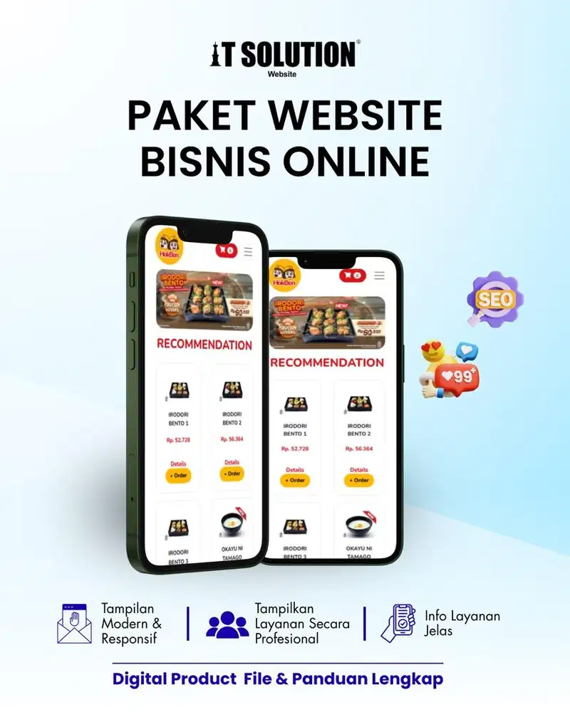 Pembuatan Website Bisnis Online dan UMKM Profesional