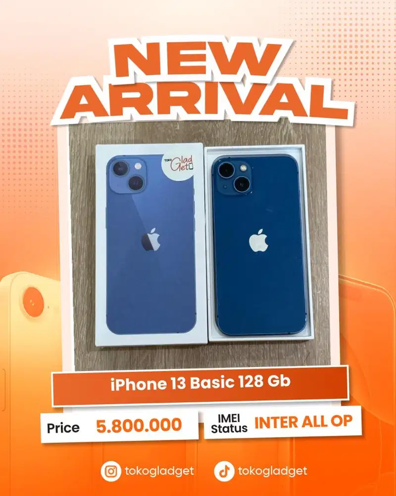 iPhone 13 Basic 128 Gb ex INTER ALL OPERATOR