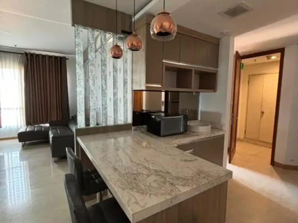 *Apartemen Waterplace Tower D Privat Lift Full Furnish Satu Lobby Ascott Hotel Dekat Pakuwon Mall*