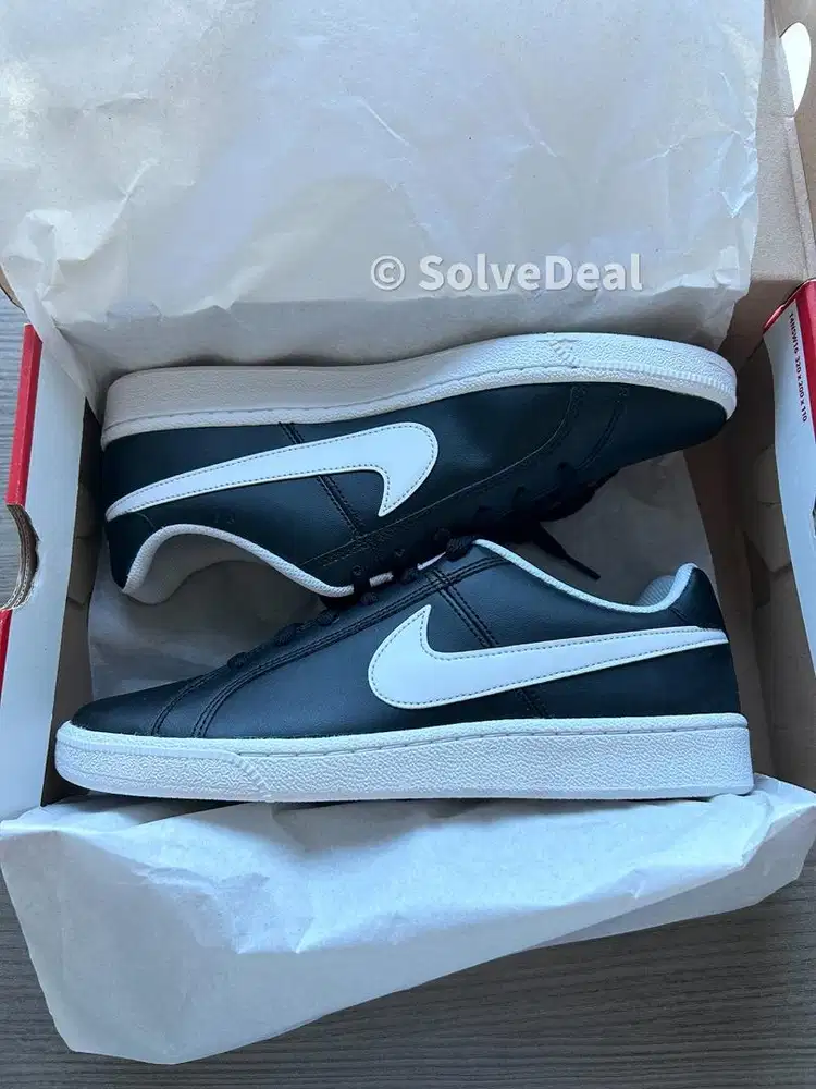 Sepatu Nike Court Royale Black White Sepatu Sneakers Casual