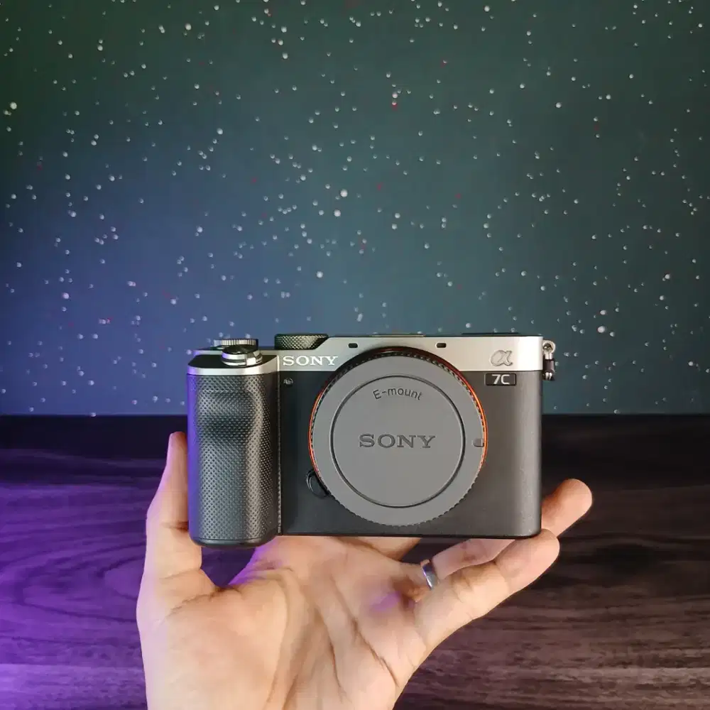 SONY A7C SILVER ARGENT FULLSETBOX BEST SELLER