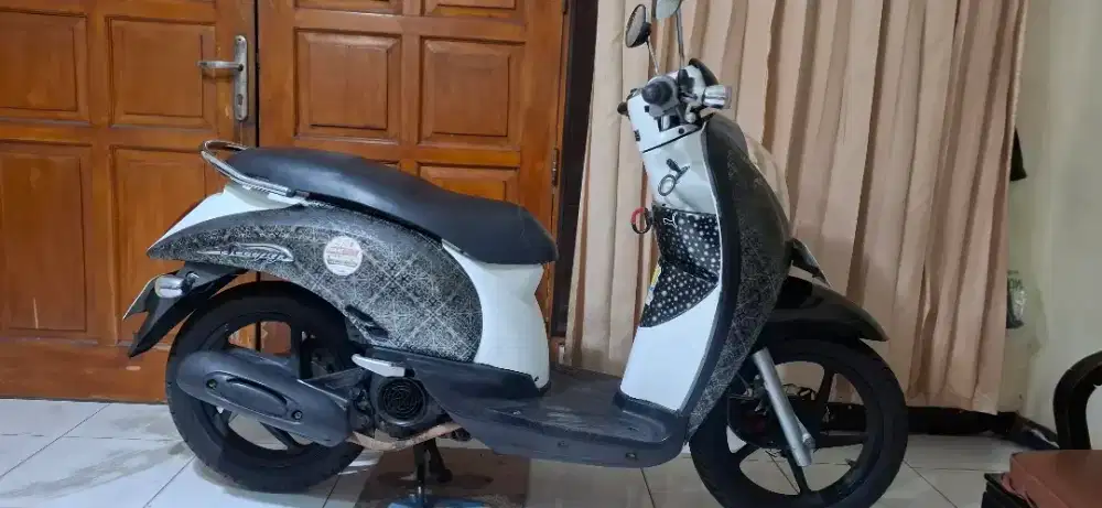 Honda scoopy carbu 100% antik full orian super gress istimwa tanpa cct