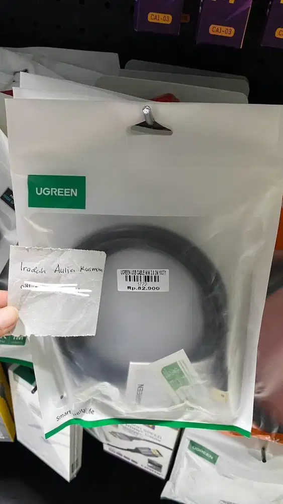 UGREEN USB CABLE M/M 3.0 2M 10371