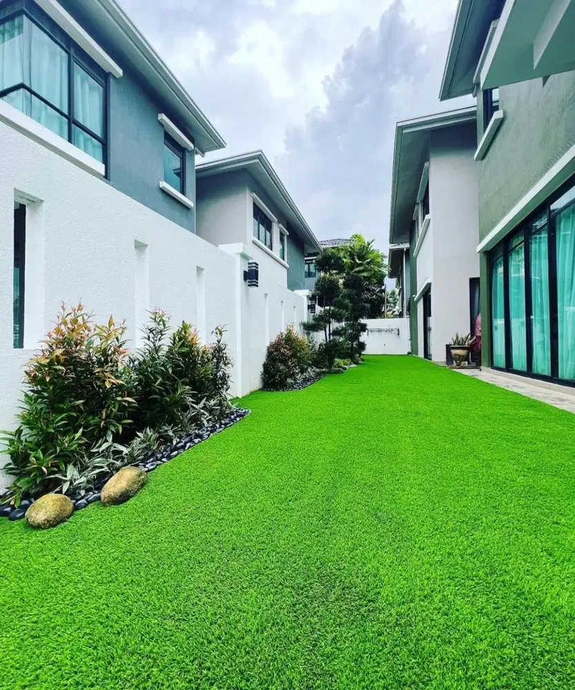 Rumput Sintetis Murah 1 Roll Tipe Swiss / Jepang Best Seller