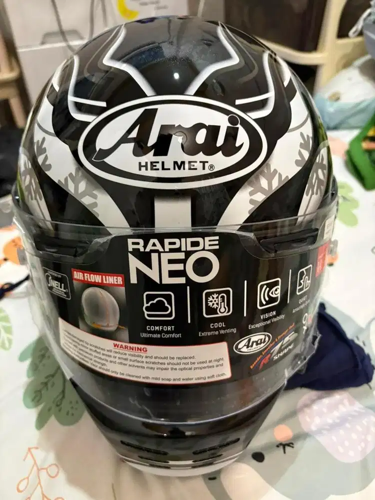 Arai rapid neo haga dark black New