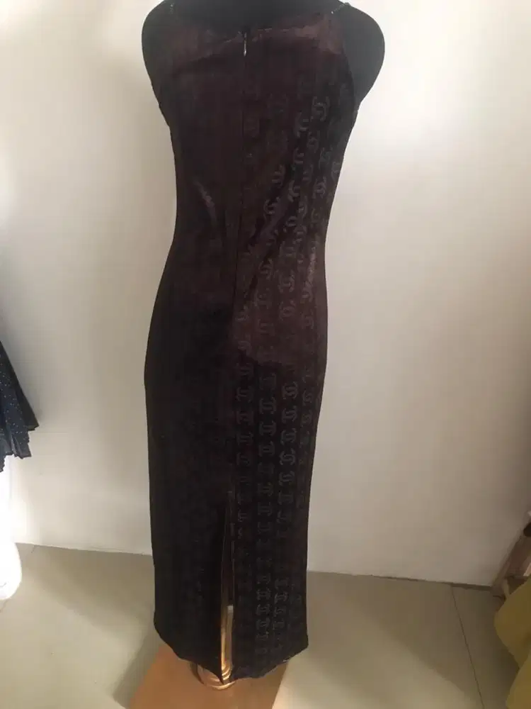 Dress brown ukuran s