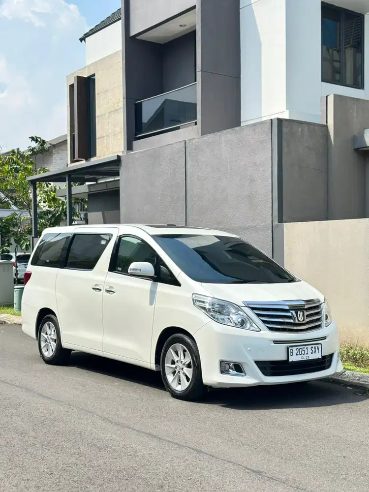 Toyota Alphard 2012 Bensin