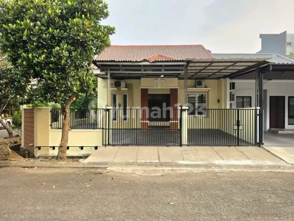 Siap Huni Rumah Hook Luas Strategis di Griya Sutera Alam Sutera