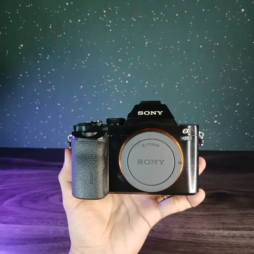 SONY A7S BLACK GOOD CONDITION LCD AMAN