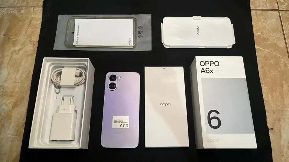 OPPO A6X 4/64gb 100% MULUS 1 BULAN PAKAI