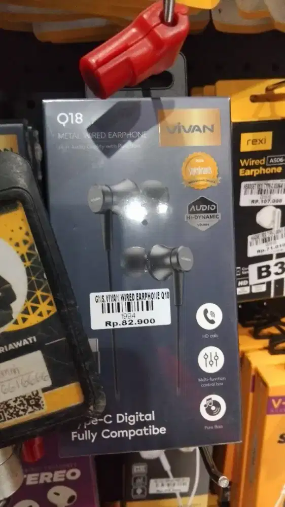 VIVAN WIRED EARPHONE Q18 | ATLANTIS DAHSYAT