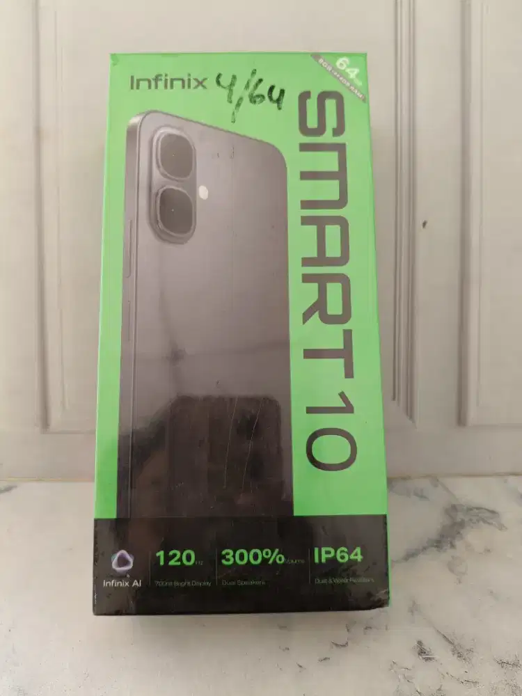 new infinix smart 10 4/64 garansi resmi