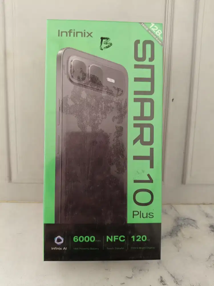 new infinix smart 10 plus 8+8/128 garansi resmi
