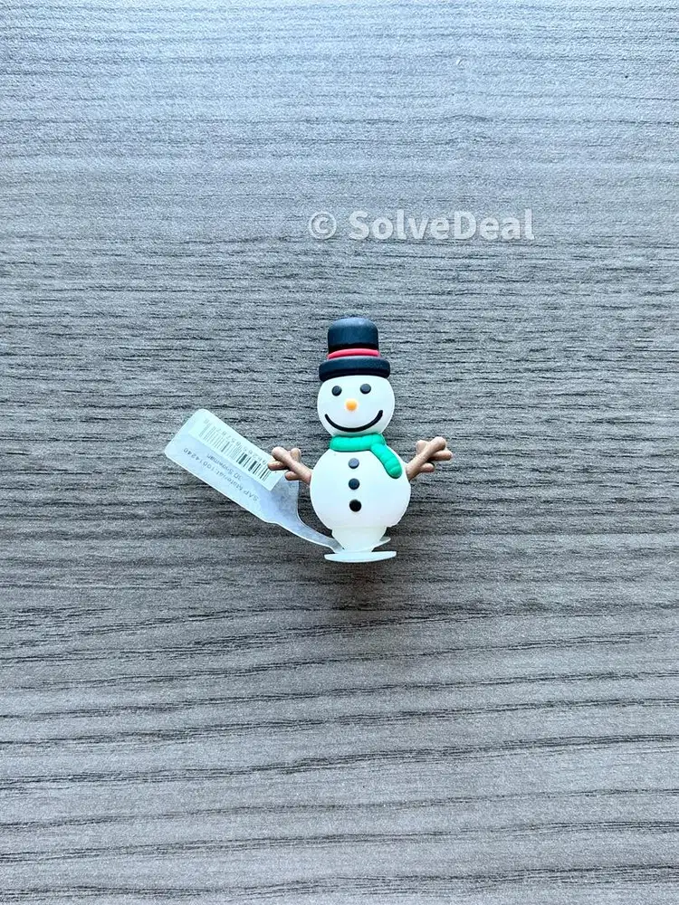rocs Jibbitz 3D Snowman Charm Aksesori Sandal Crocs