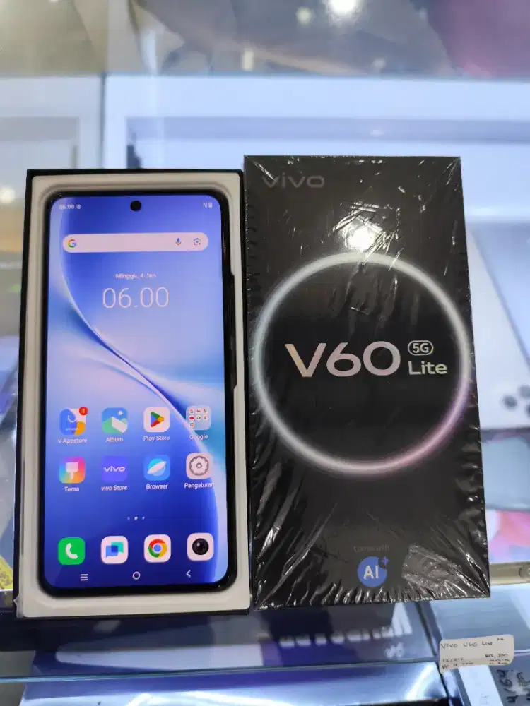 Hp Second Vivo V60 lite 5G Ram 12/512GB Garansi Jan 2027 Fullset Ori