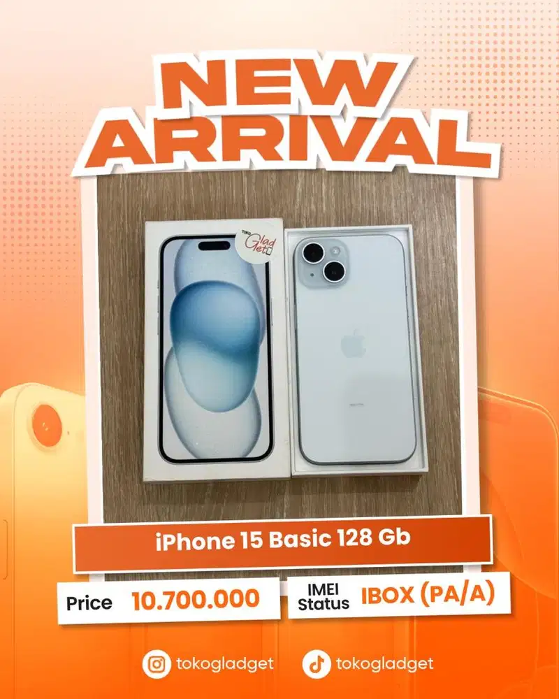 iPhone 15 Basic 128 Gb ex IBOX