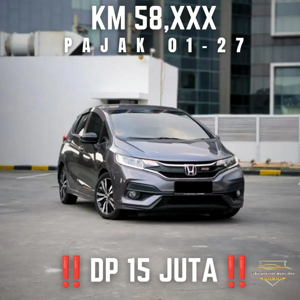 ‼️DP 15 JT‼️ HONDA JAZZ RS 1.5 CVT 2018