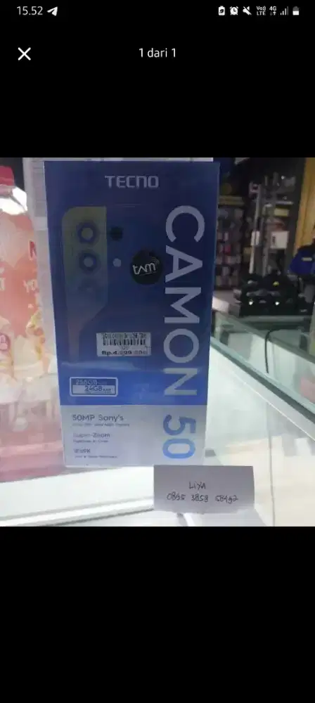 TECNO CAMON 50 12/256 | ATLANTIS DAHSYAT