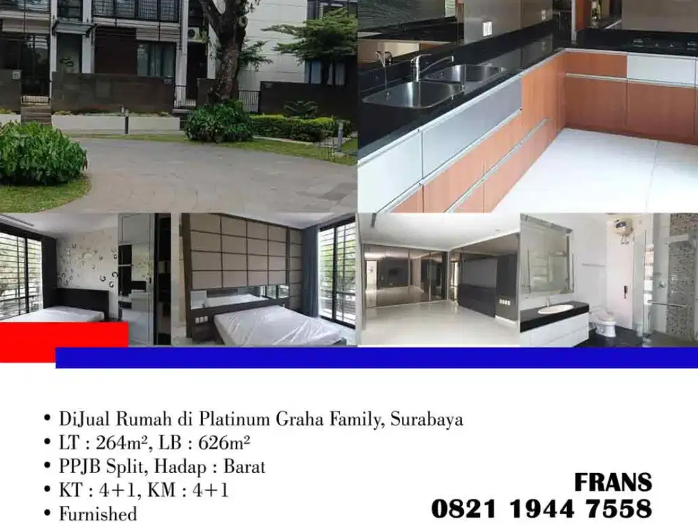 DiJual Rumah di Platinum Graha Family, Surabaya