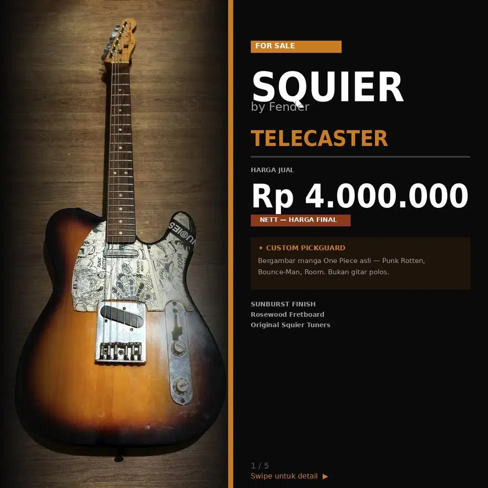Squier Telecaster Second