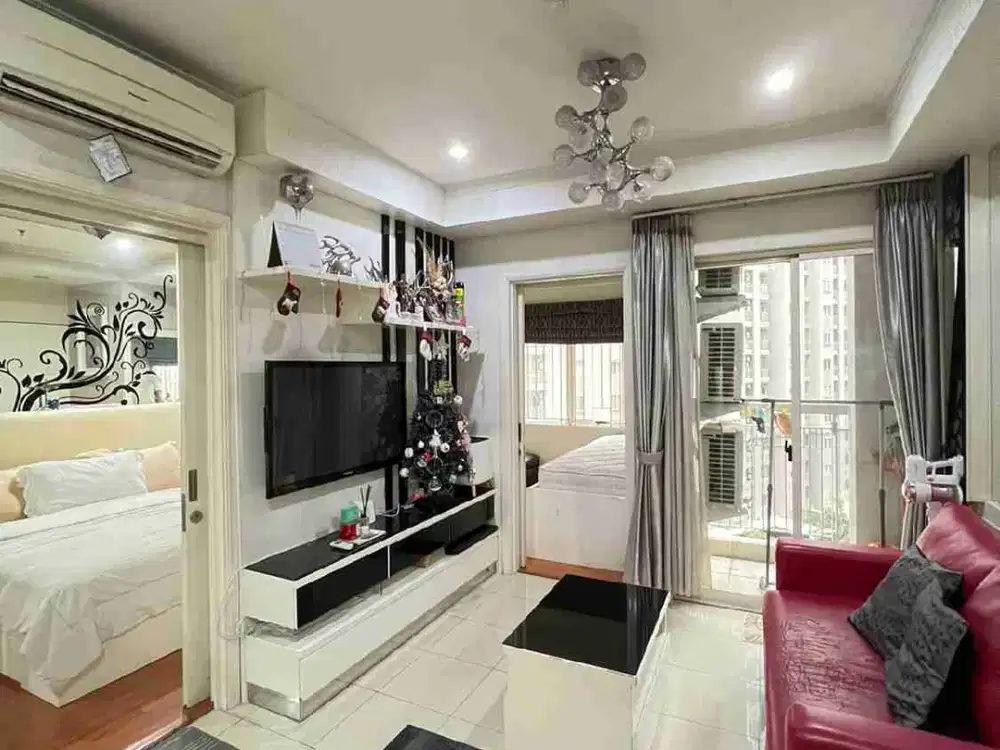 Dijual apartemen royal mediterania garden residences tipe 2BR furnished
