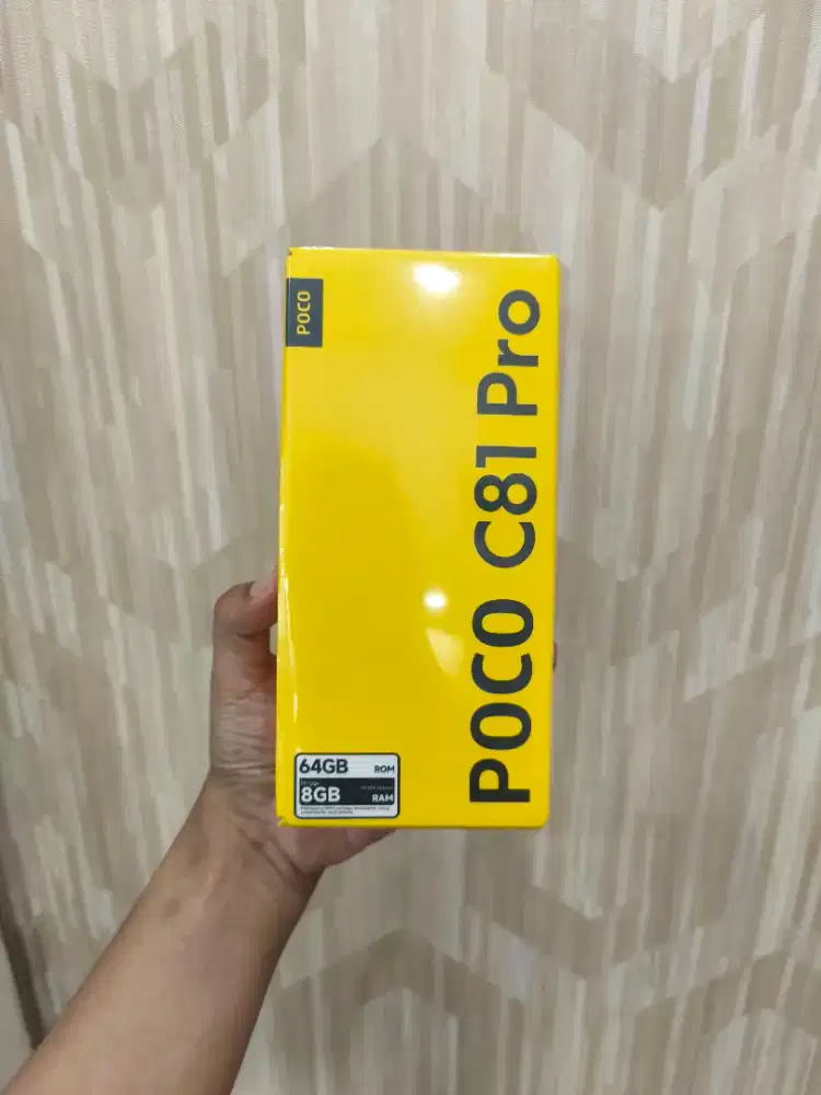 Poco C81 Pro 4/64 Neww Garansi Resmi