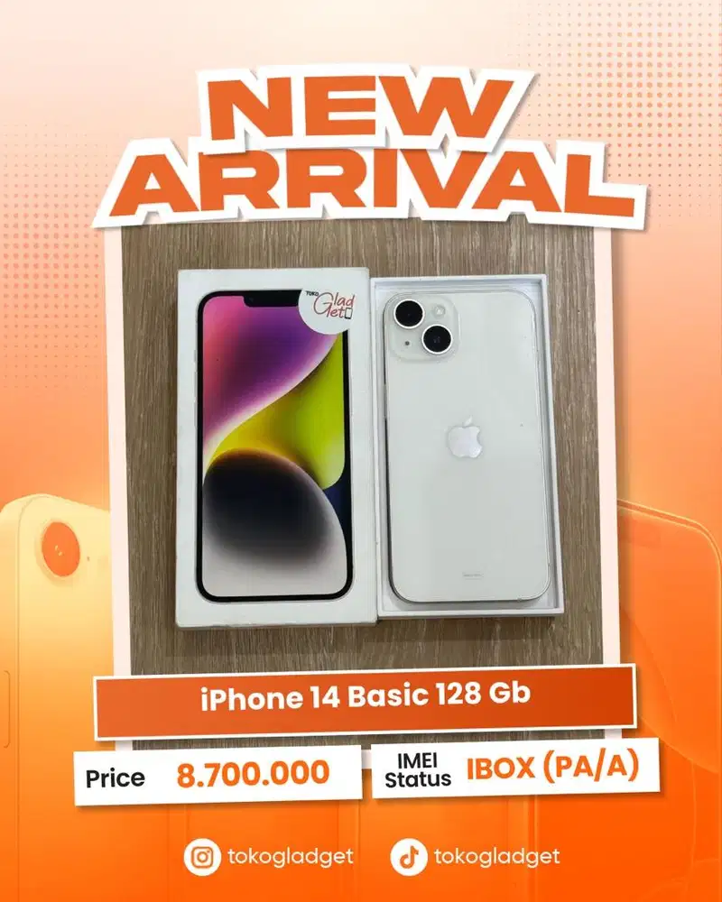 iPhone 14 Basic 128 Gb ex IBOX