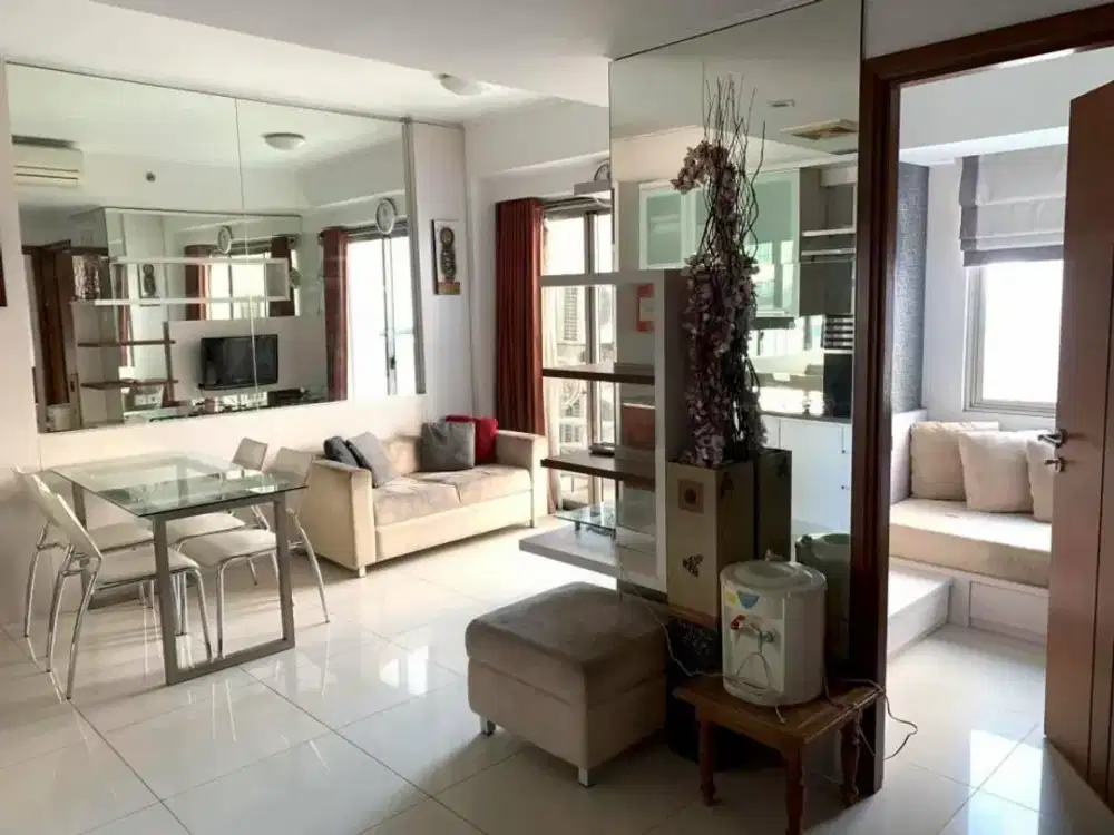 1 591. DISEWAKAN Apartemen Waterplace 2BR - Siap Huni*