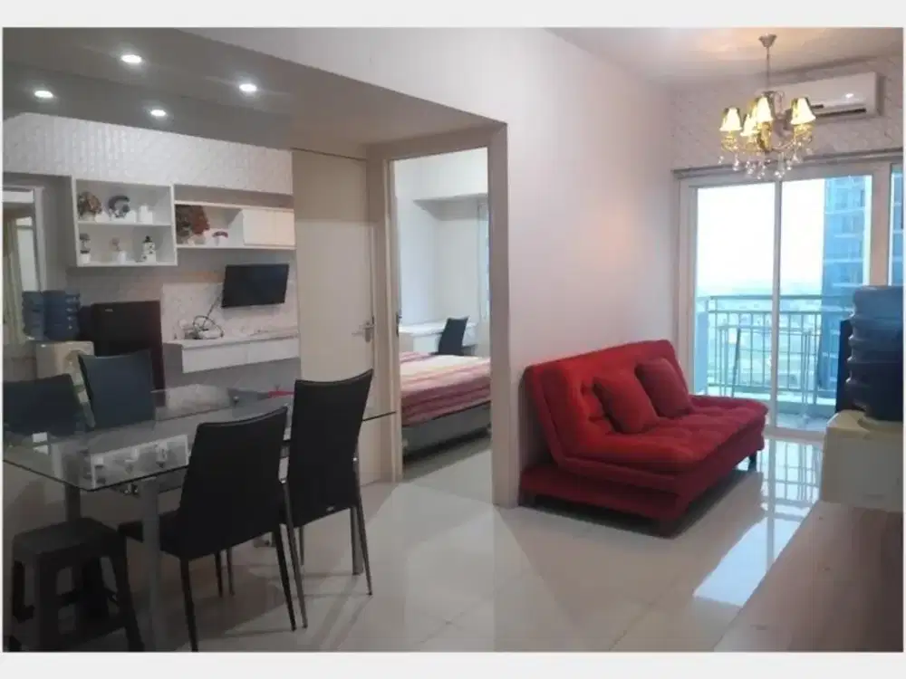 1 413. Disewakan Apartemen Orchard 2 BR Lantai Tinggi – Full Furnished, Dekat Pakuwon Mall