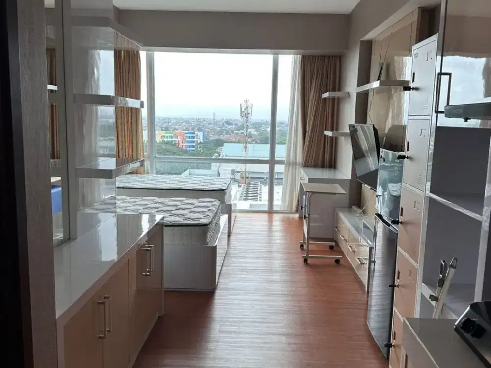 DIJUAL APARTEMEN U RESIDENCE TOWER 2 GADING SERPONG | FULL FURNISHED | VIEW KOLAM RENANG