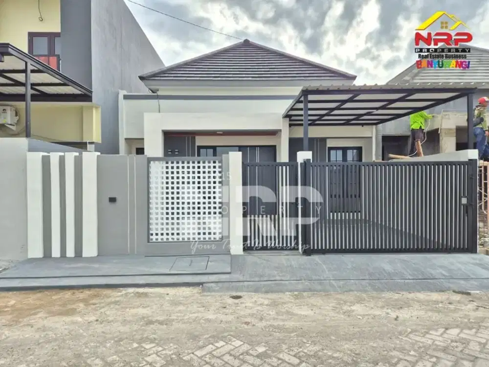 Dijual Rumah Baru Modern di Sobo Banyuwangi