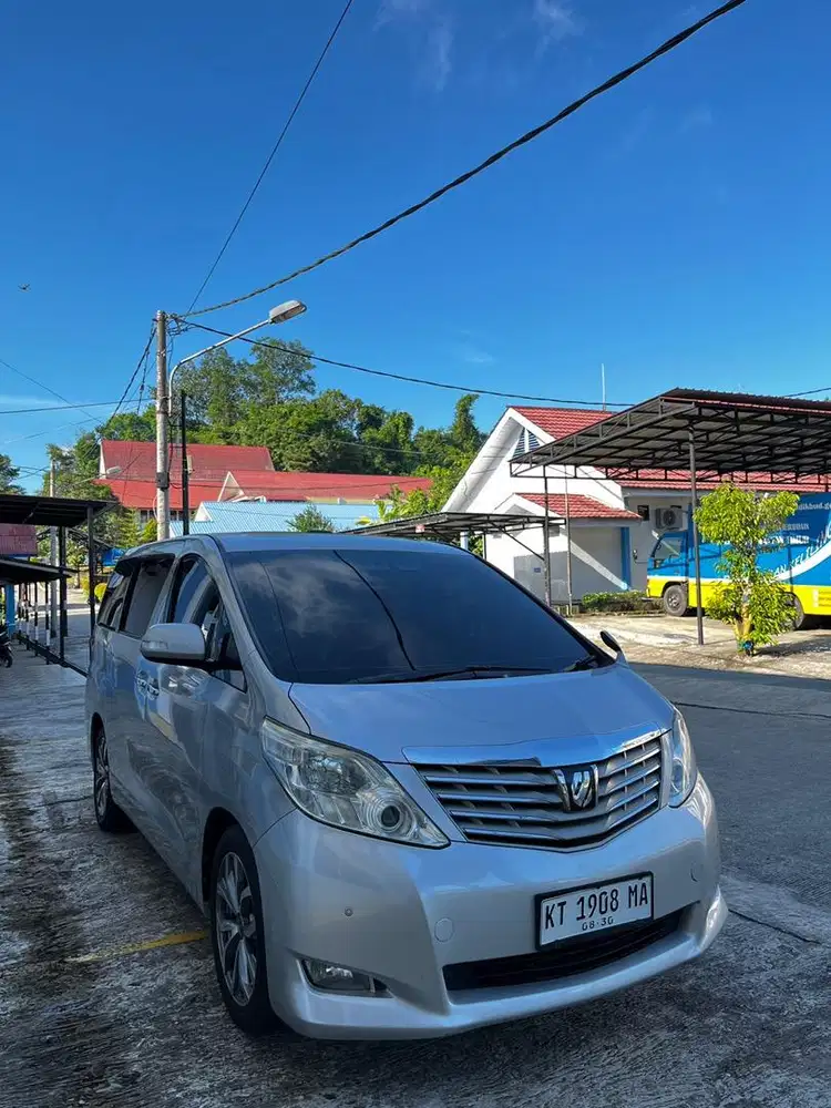 ALPHARD 2.5 2011 KONDISI TERAWAT LUAR DALAM