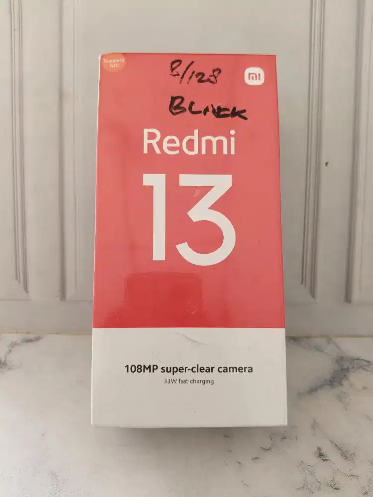 new redmi 13 8/128 garansi resmi