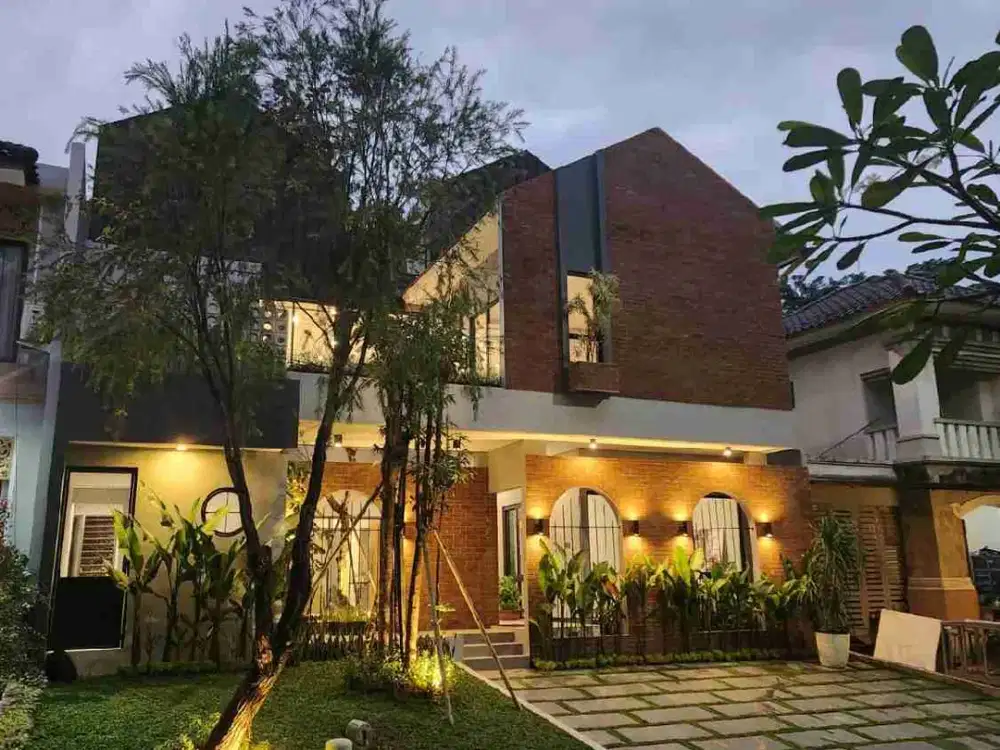 Rumah Mewah Furnish Lebar 12m 4+1 Kamar The Green BSD