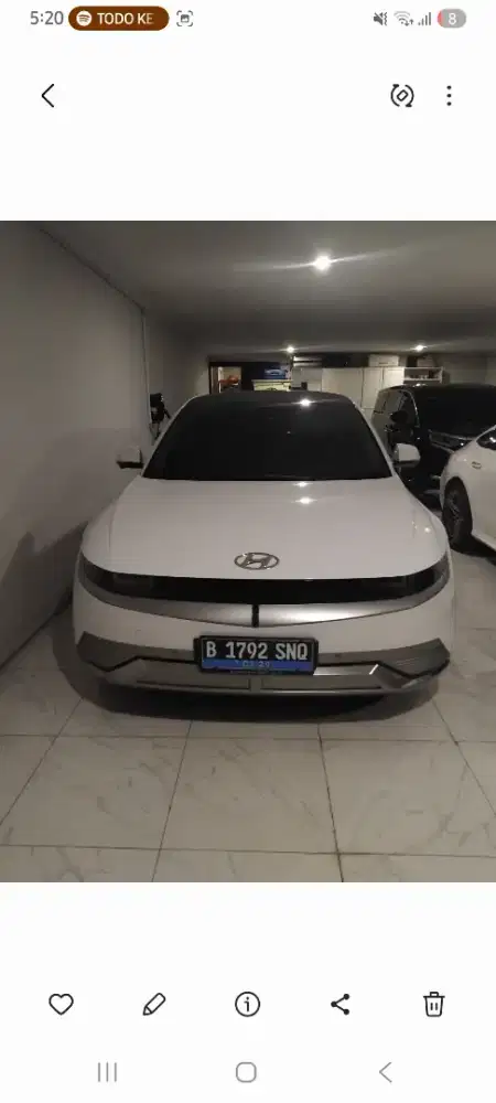 IONIQ 5 2023 blue link CASH