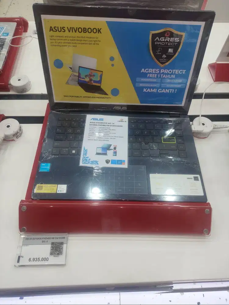 Laptop Asus E4 8/256GB Cicilan 0%
