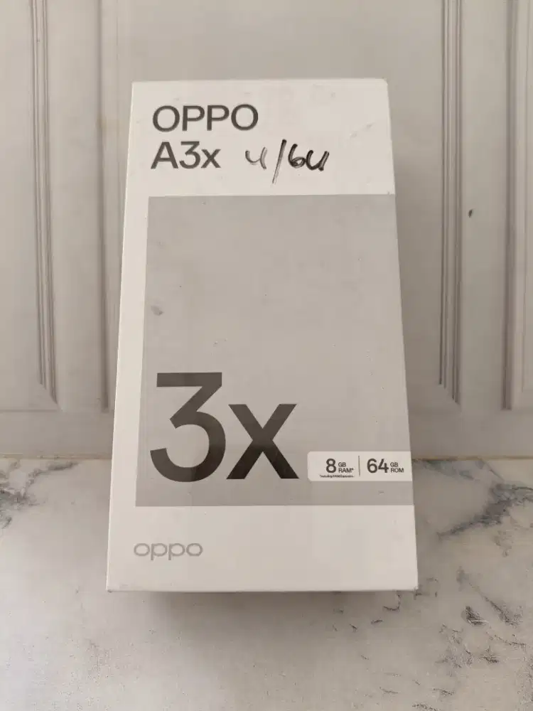 new oppo a3x 4/64 garansi resmi