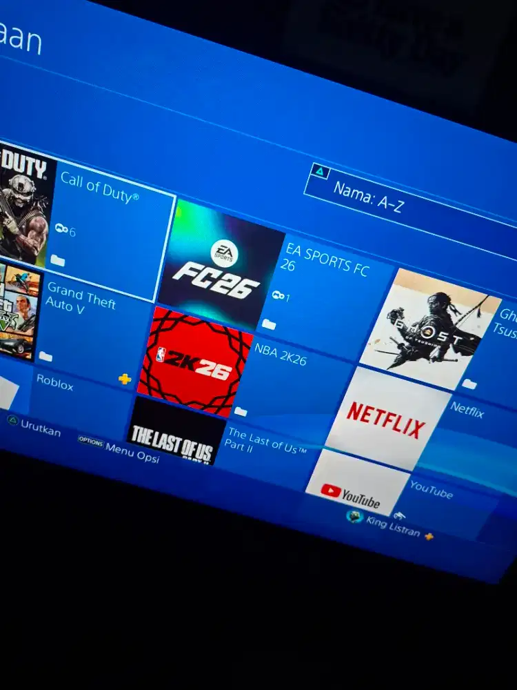 DIJUAL PS 4 SLIM 1 TB SERI 20