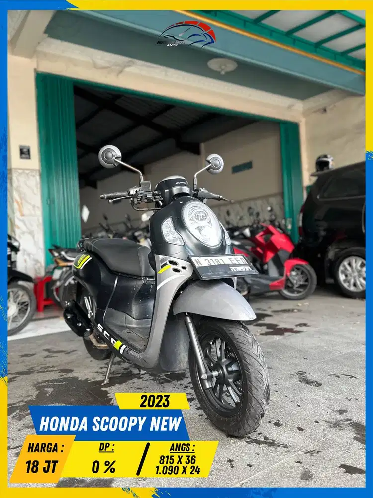 HONDA SCOOPY NEW 2023 NEGO SAMPE DEAL BOSS HIKMAH MOTOR KEPUH