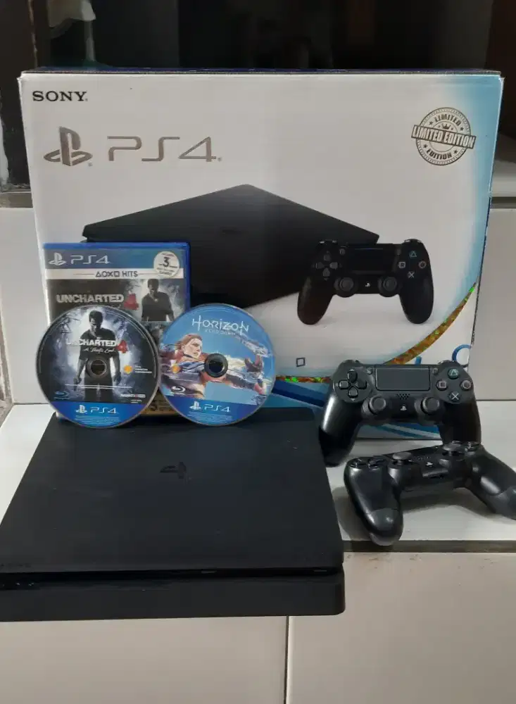 Dijual PS4 SLIM ORI 1TB CUH 22XX SESUAI FOTO MURAH MERIAH