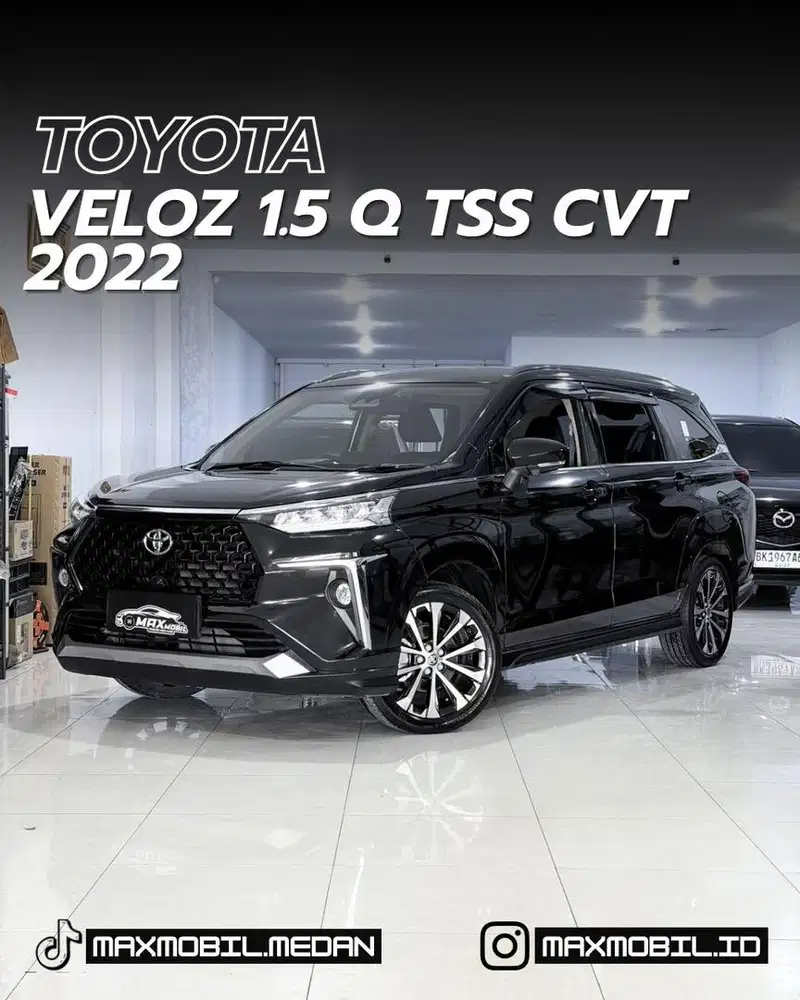 [DP 32JT‼️] TOYOTA VELOZ Q TSS CVT 2022 pemakaian 2023