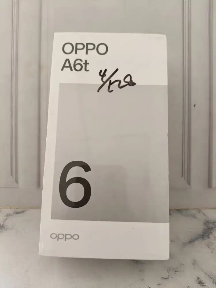 new oppo a6t 4/128 garansi resmi