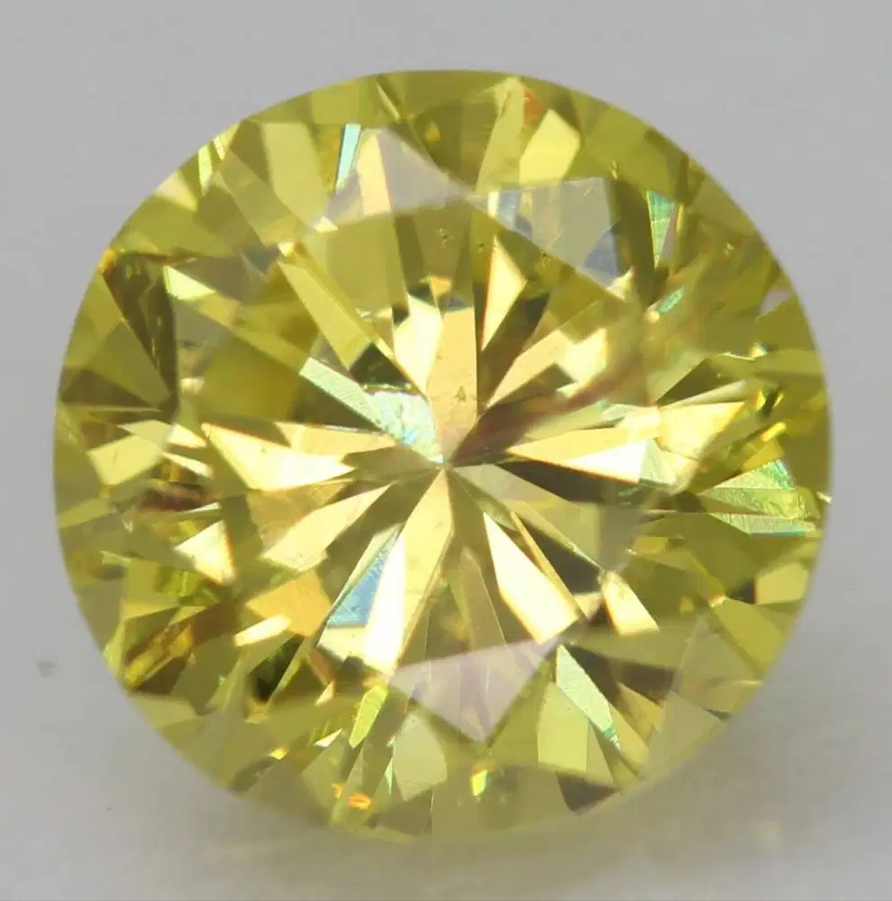 Natural Diamond Eropa 1.02 Fancy Canary Yellow VVS