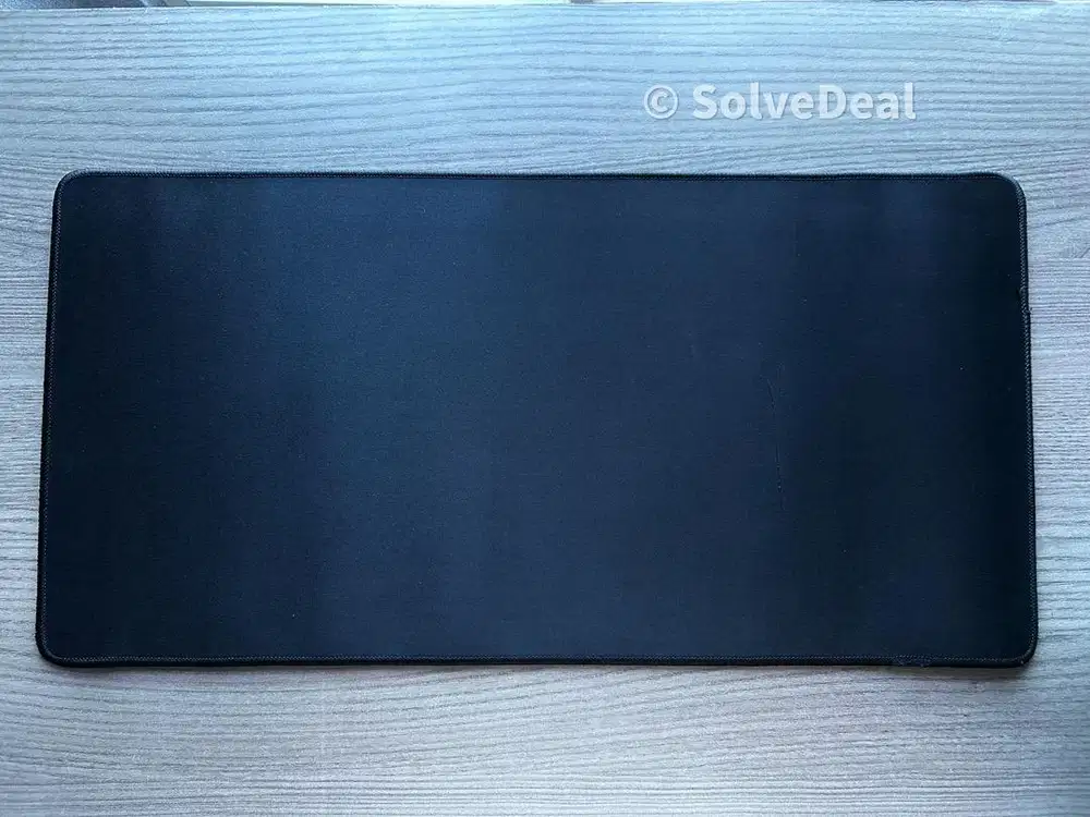 Mousepad Besar Black Desk Mat Alas Mouse Gaming Office