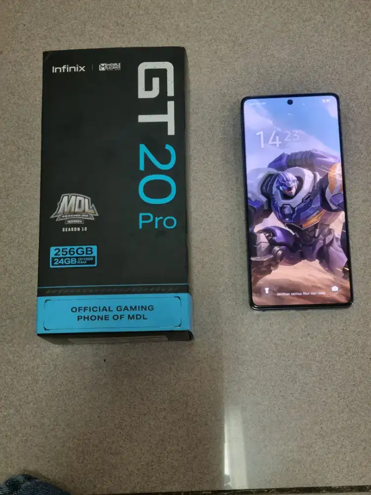 Dijual Hp infinix GT 20 Pro 5G ram 12+12 GB/256 Mulus
