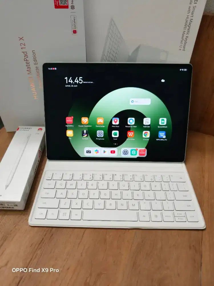 Huawei matepad 12x papermatte 12/256 wifi Bekas resmi+ pen ori